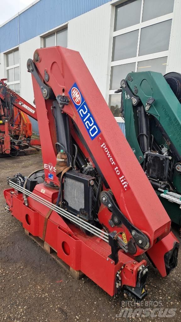 HMF 2120K4  700 hours Lastbilmonterede kraner