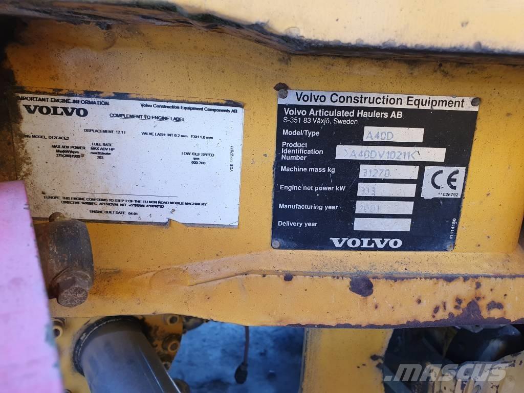 Volvo A 40 D Terrængående lastbiler