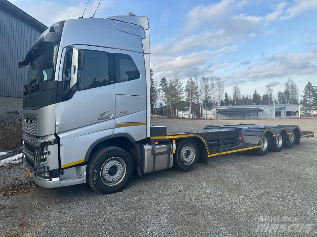 Volvo FH16 750 Skovmaskintransportlastbiler