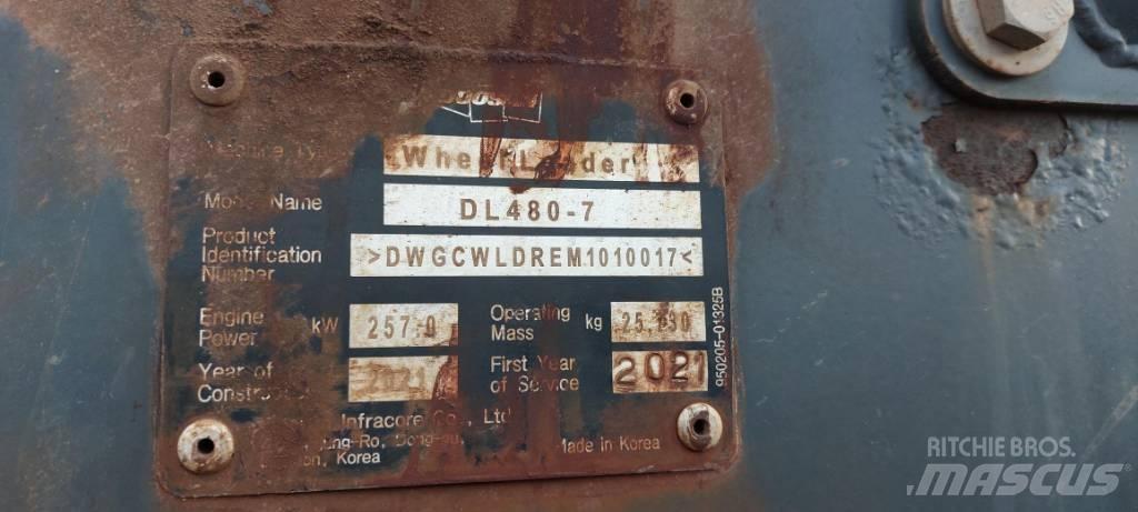 Doosan DL 480-7 Gravemaskiner på hjul