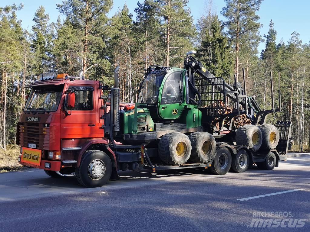 Scania 142/143 Skovmaskintransportlastbiler