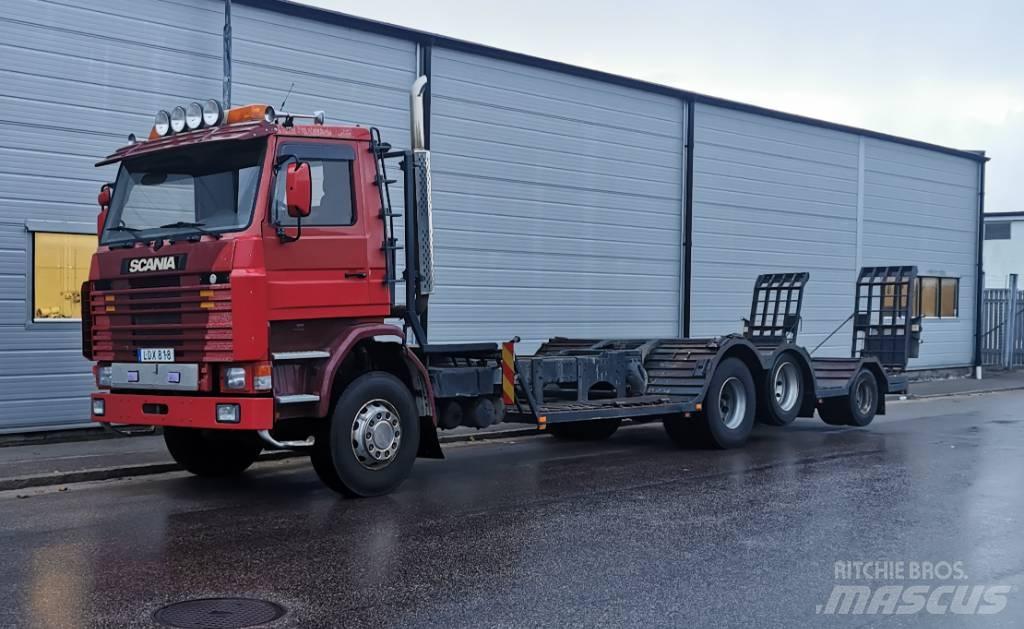 Scania 142/143 Skovmaskintransportlastbiler