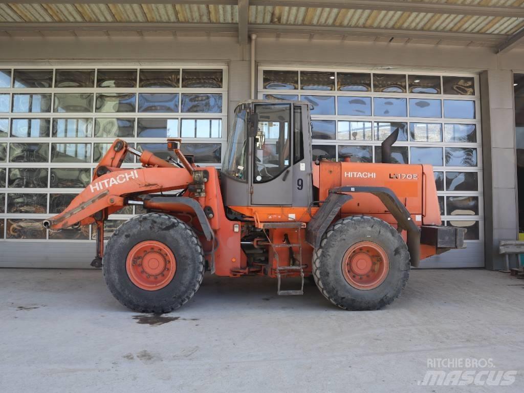 Hitachi LX 170 E Læssemaskiner på hjul