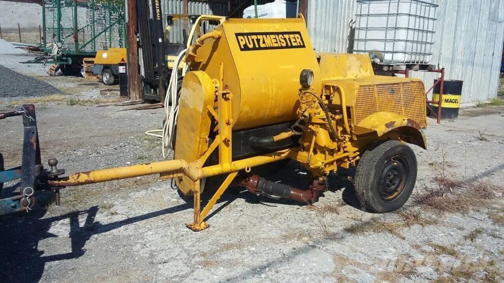 Putzmeister P 13 E Afretningslagspumper
