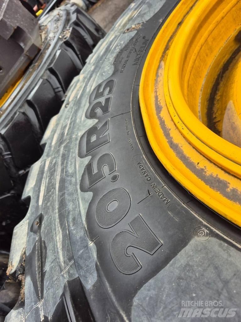 Michelin 20.5R25 Dæk, hjul og fælge
