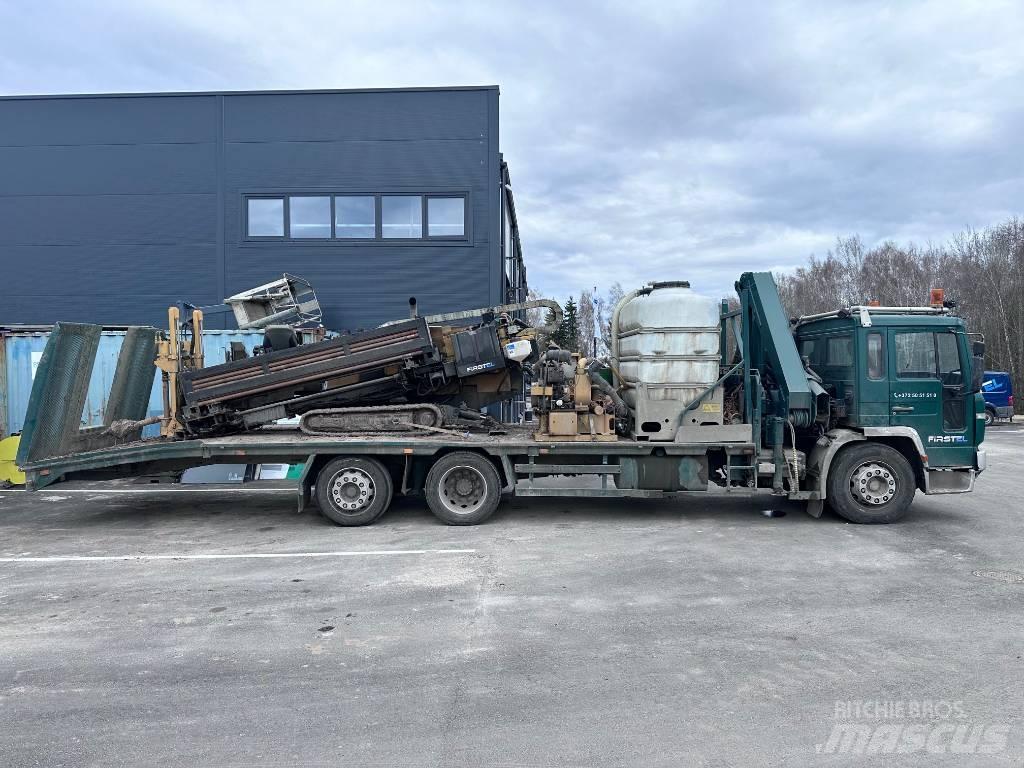 Volvo FL 6 Flatbed lastbiler med spil