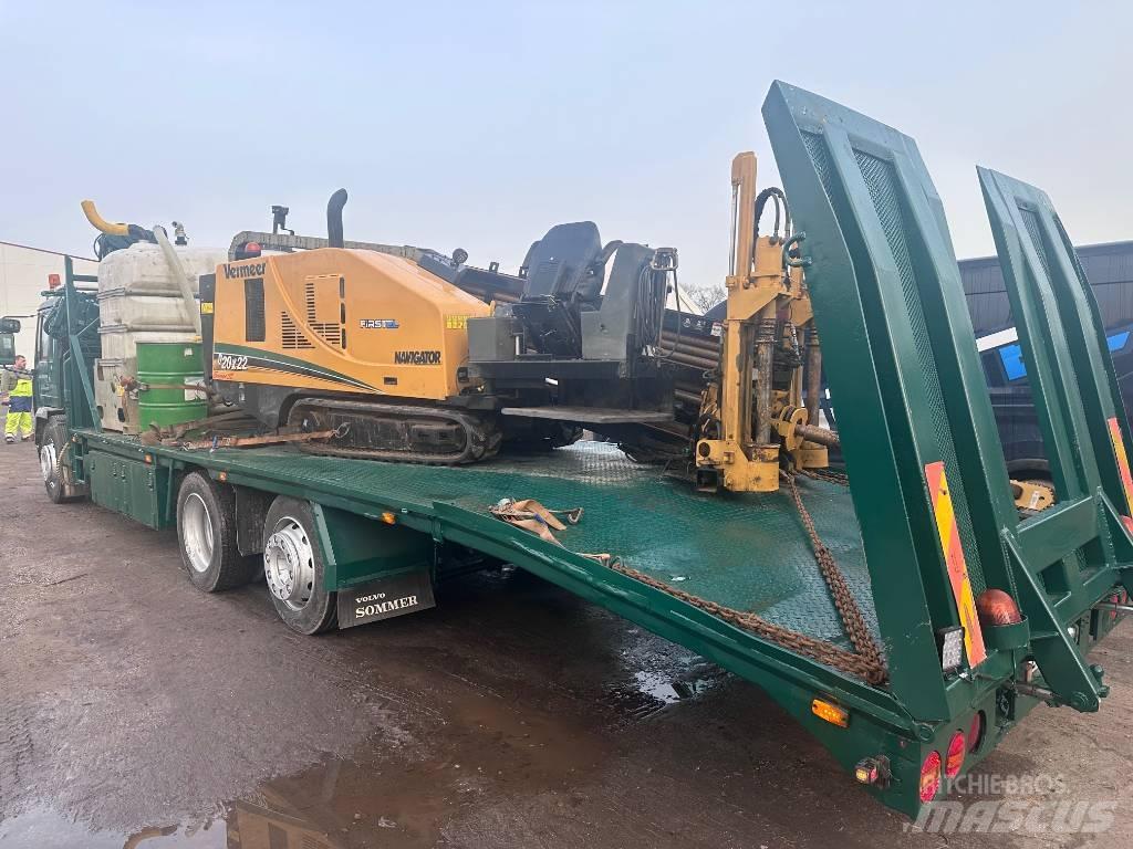 Volvo FL 6 Flatbed lastbiler med spil
