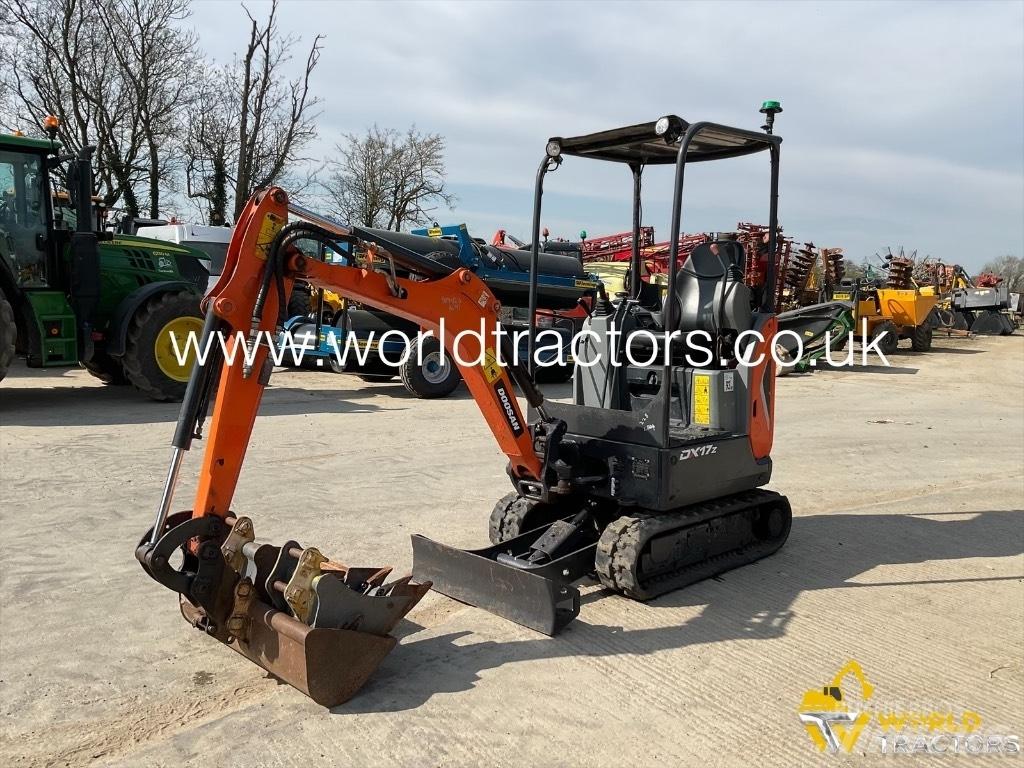 Doosan DX 17 Minigravemaskiner