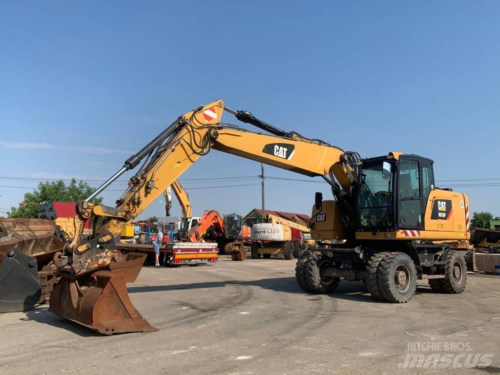 CAT M 318 F Gravemaskiner på hjul