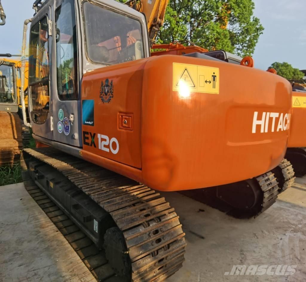 Hitachi EX 120 Gravemaskiner på larvebånd