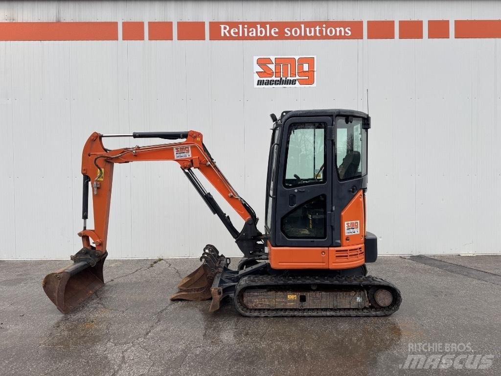Hitachi ZX 26 U-6 Minigravemaskiner