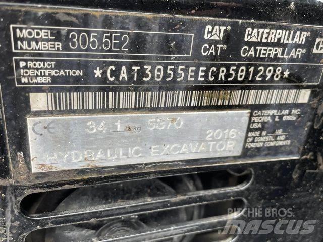 CAT 305,5 E2 Minigravemaskiner
