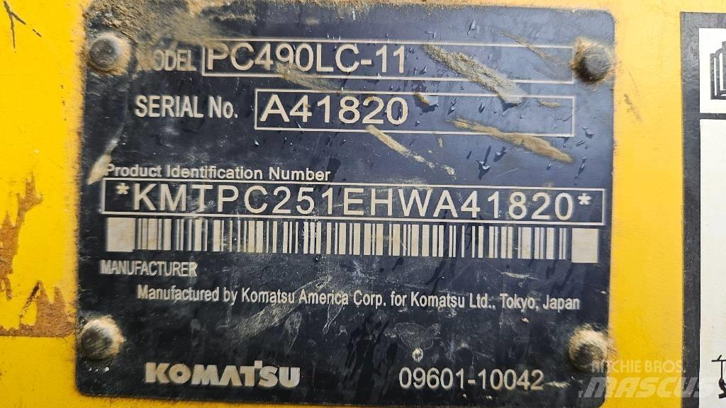 Komatsu PC 490 LC-11 Gravemaskiner på larvebånd