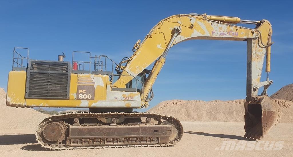 Komatsu PC 800-6 Gravemaskiner på larvebånd