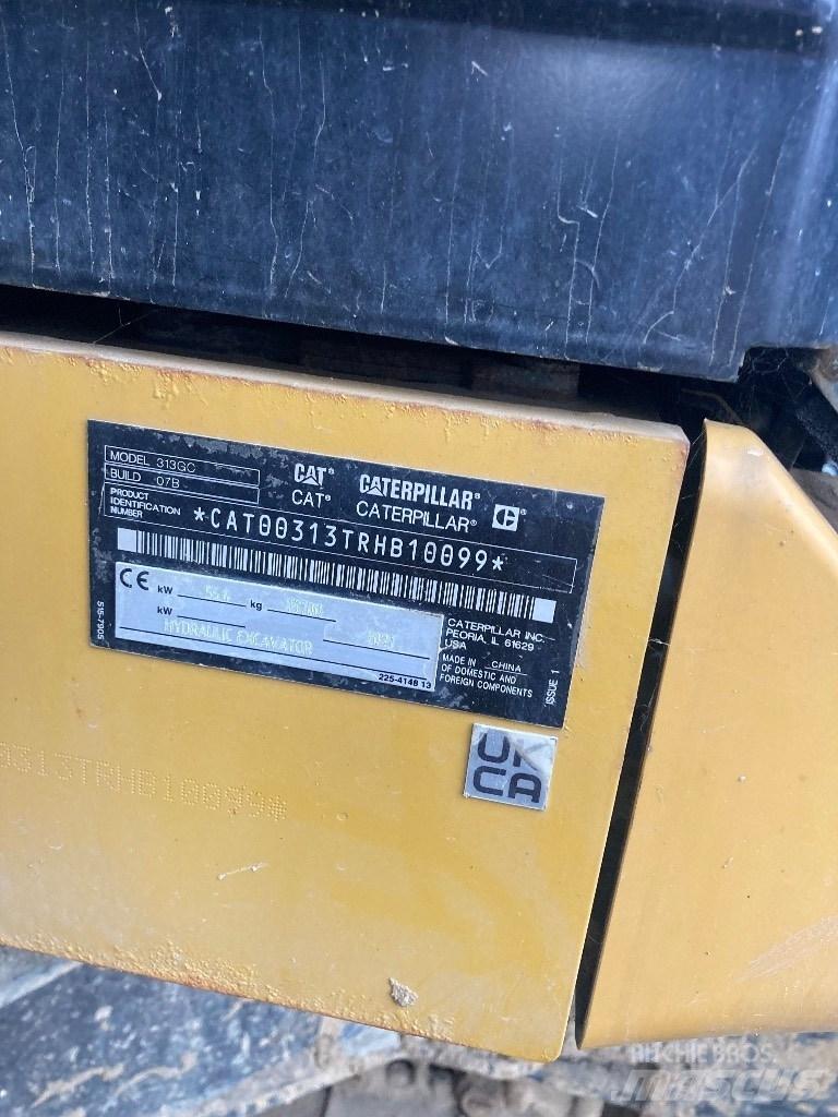 CAT 313 GC - nextgen Gravemaskiner på larvebånd