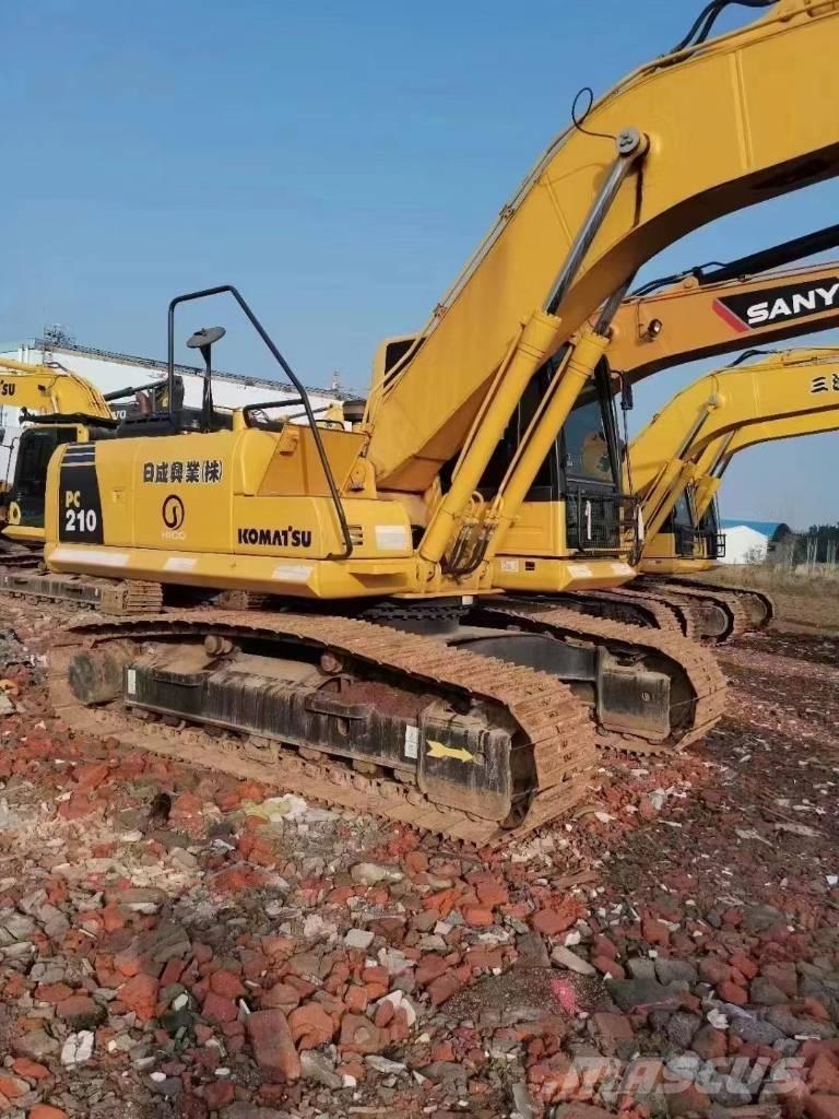Komatsu pc 210 Gravemaskiner på larvebånd