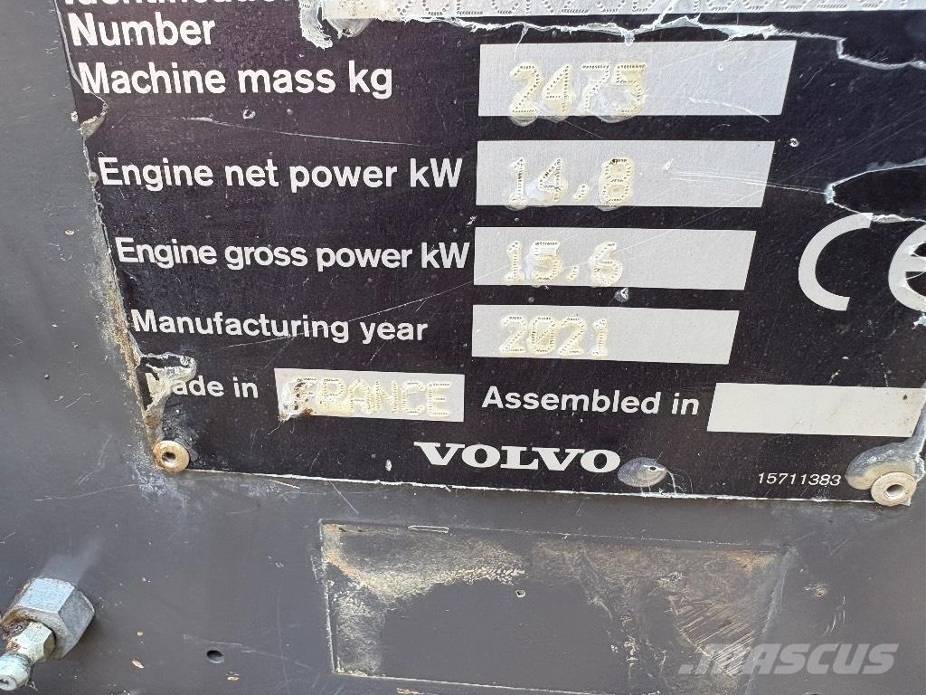 Volvo ECR 25 D Minigravemaskiner