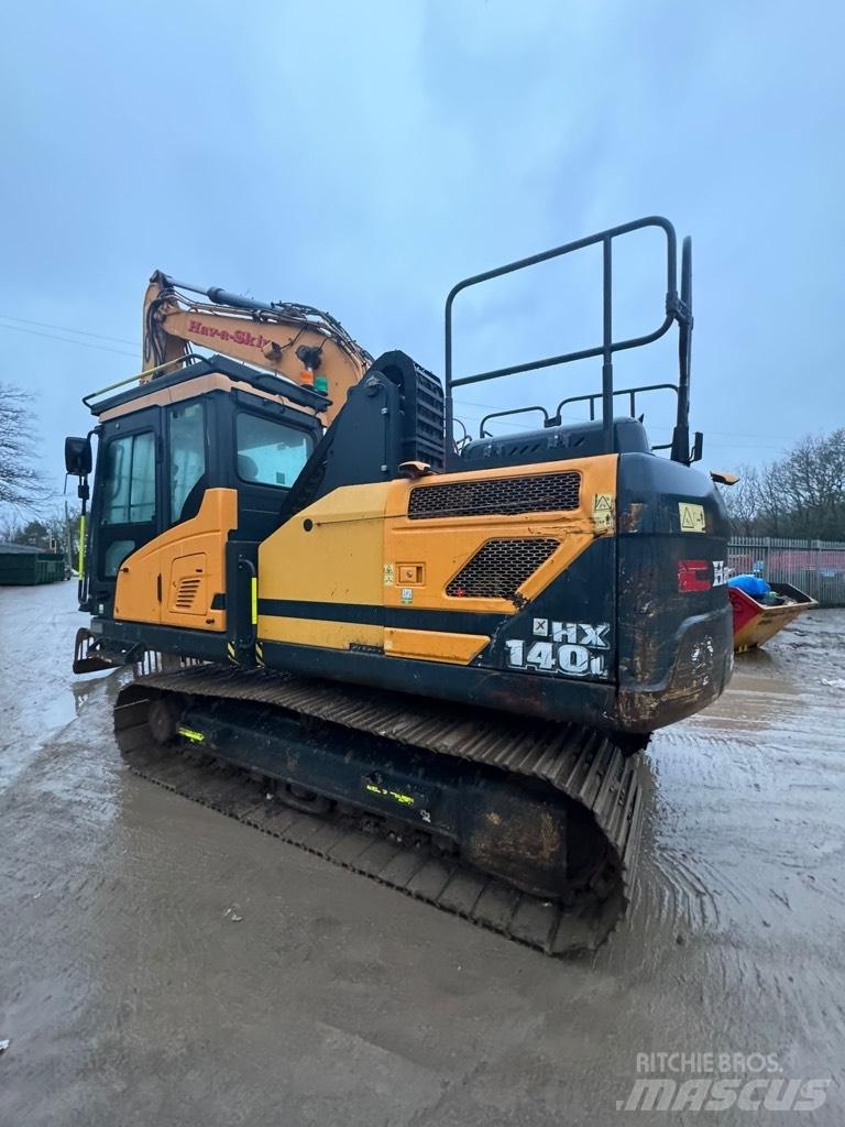 Hyundai HX140L Gravemaskiner på larvebånd