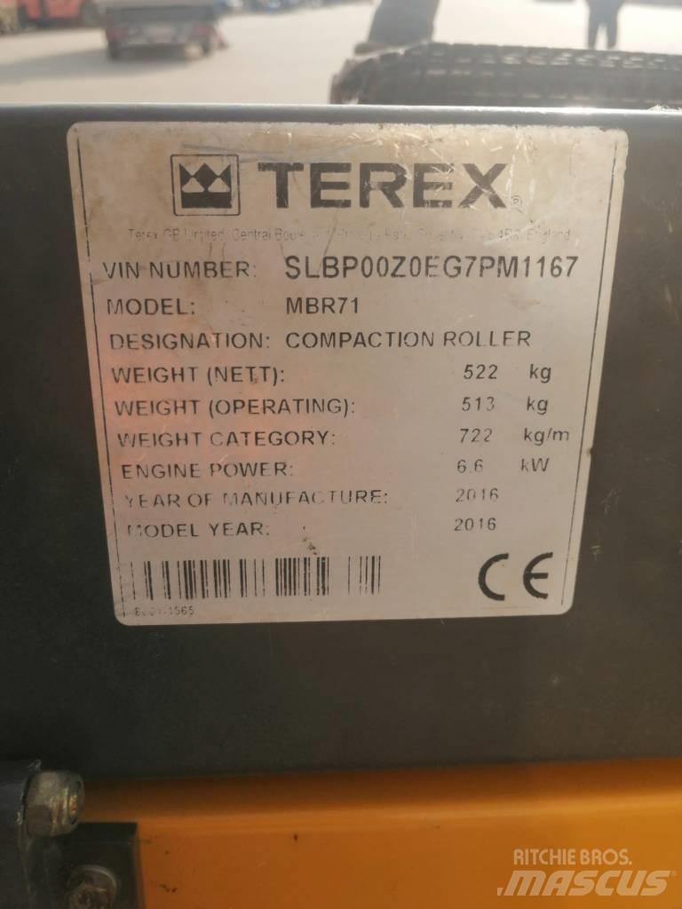 Terex MBR71 Enkelt tromle
