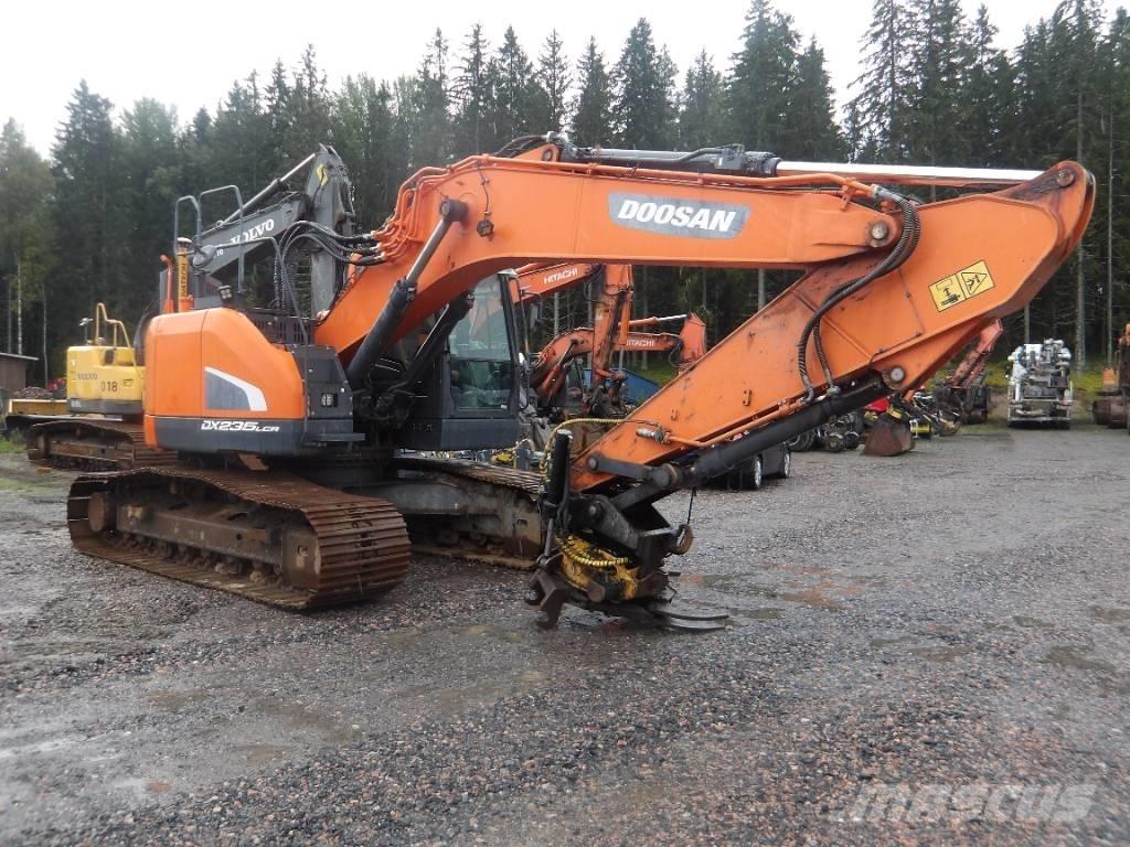 Doosan DX 235 LCR-5 Gravemaskiner på larvebånd