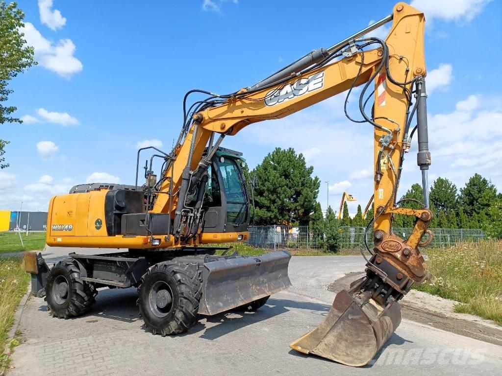 CASE WX 148 Gravemaskiner på hjul