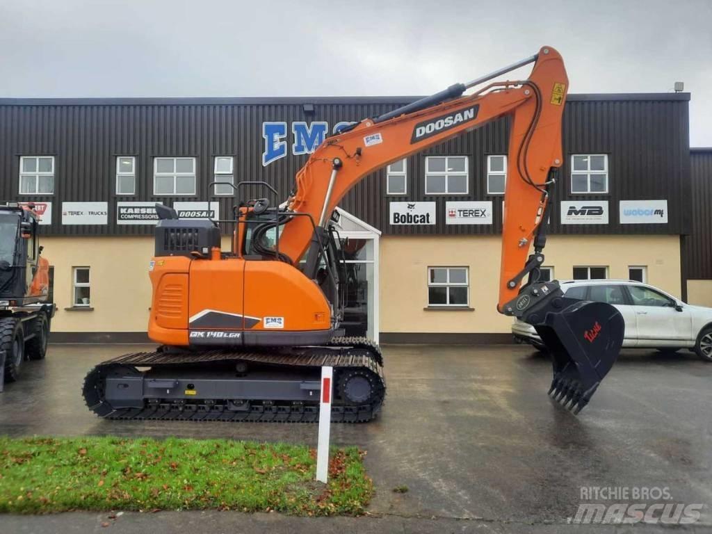 Doosan Dx140LCR-7 Gravemaskiner på larvebånd