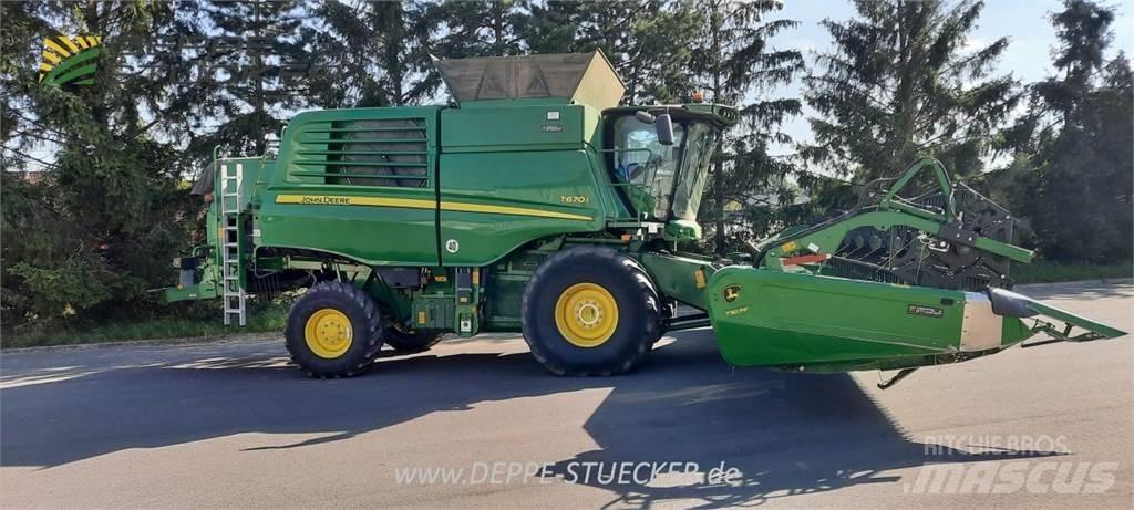 John Deere T670 Mejetærskere