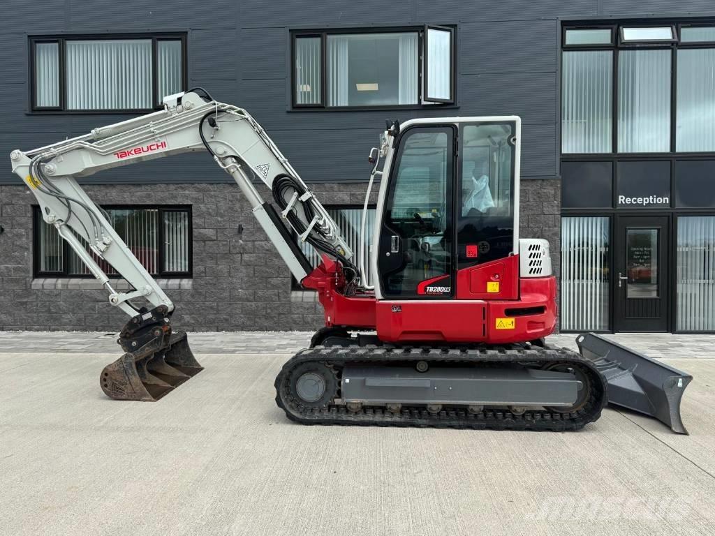 Takeuchi TB 280 FR Midi-gravemaskiner 7t - 12t
