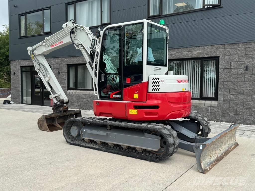 Takeuchi TB 280 FR Midi-gravemaskiner 7t - 12t