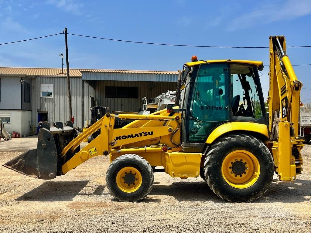 Komatsu WB 97 R Rendegravere