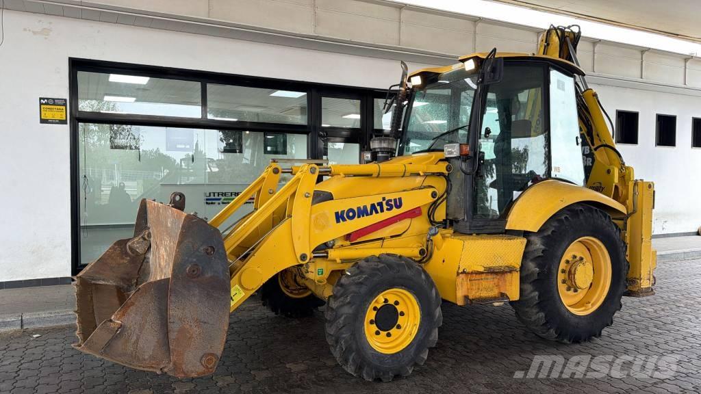 Komatsu WB 93 R Rendegravere