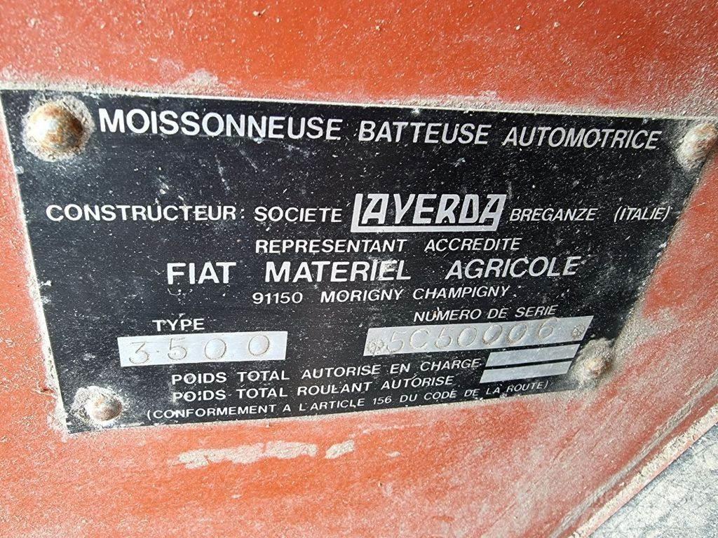 Laverda 3500 Mejetærskere