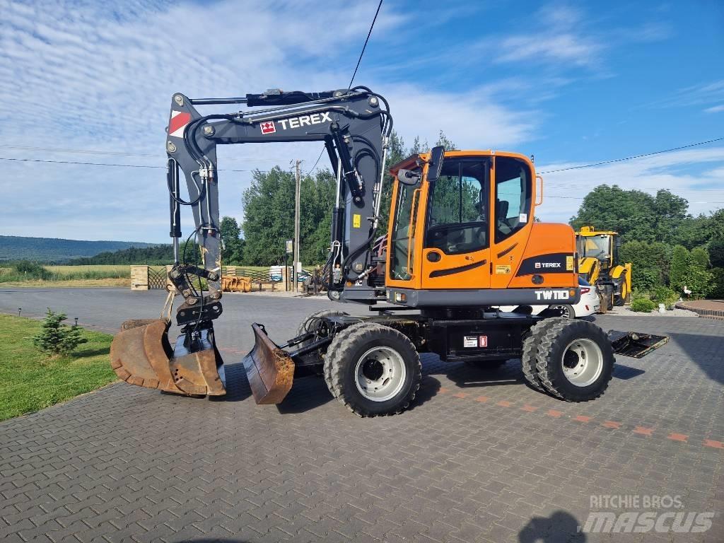 Terex TW 110 Gravemaskiner på hjul