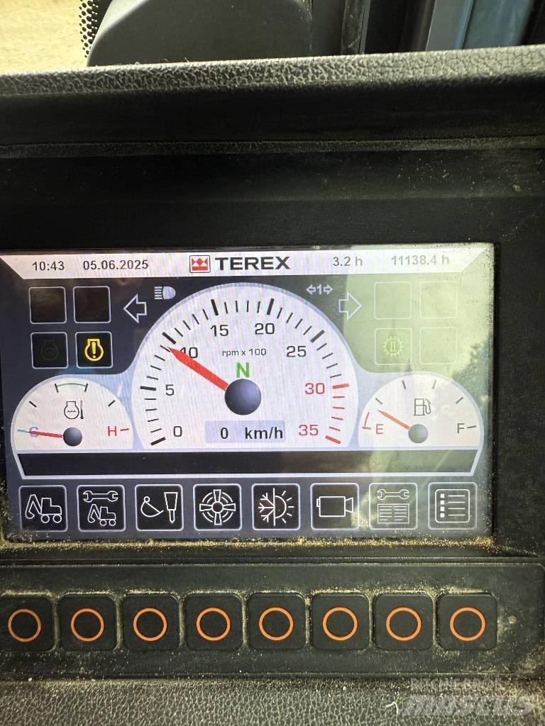 Terex TW 85 Gravemaskiner på hjul