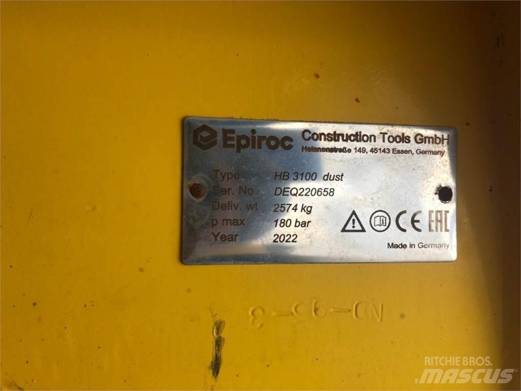 Epiroc HB3100 Dust Hydraulik / Trykluft hammere