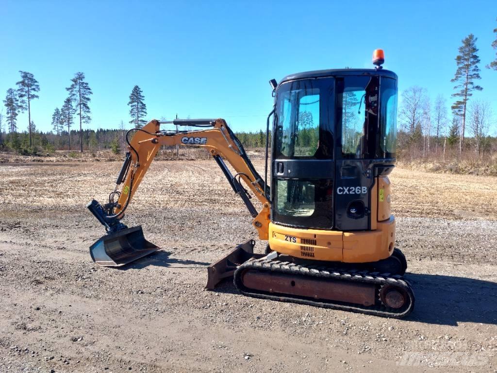 CASE CX 26 B Minigravemaskiner