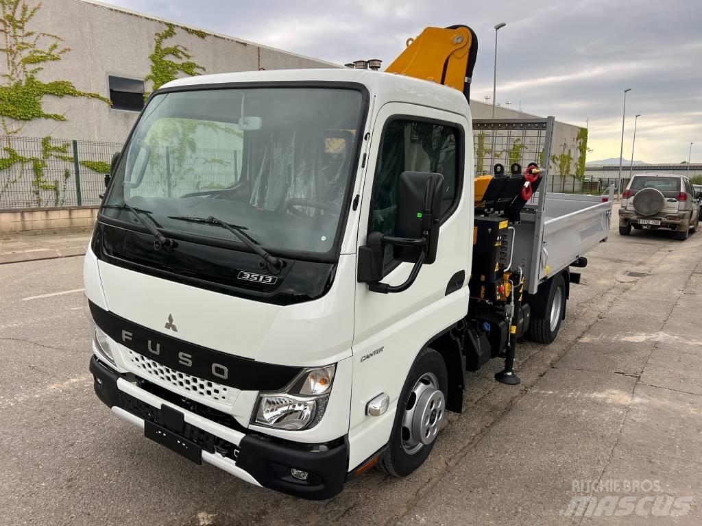 Fuso 35 3S Lastbil med kran