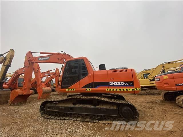 Doosan DH220LC-7 Gravemaskiner på larvebånd