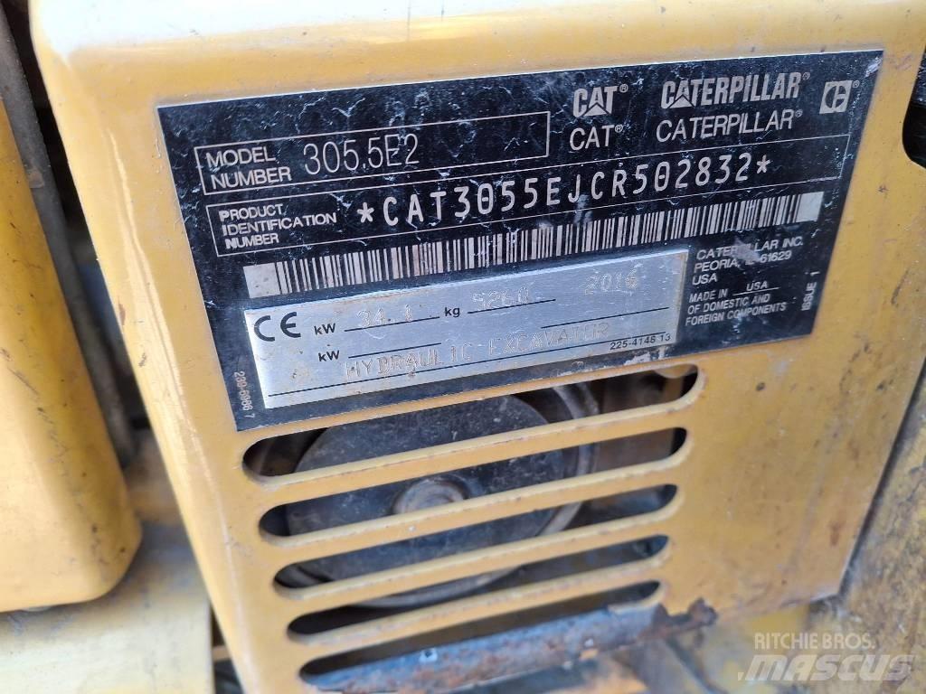 CAT 305 Minigravemaskiner