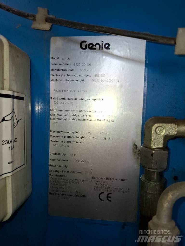 Genie S 125 Teleskoplifte