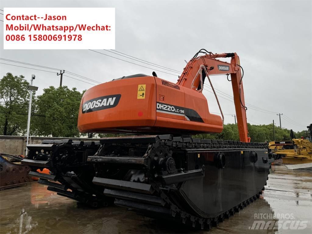 Doosan DH 220 LC-9 E Amfibiegravemaskine