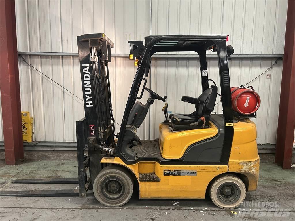 Hyundai 20L-7M LPG gaffeltrucks