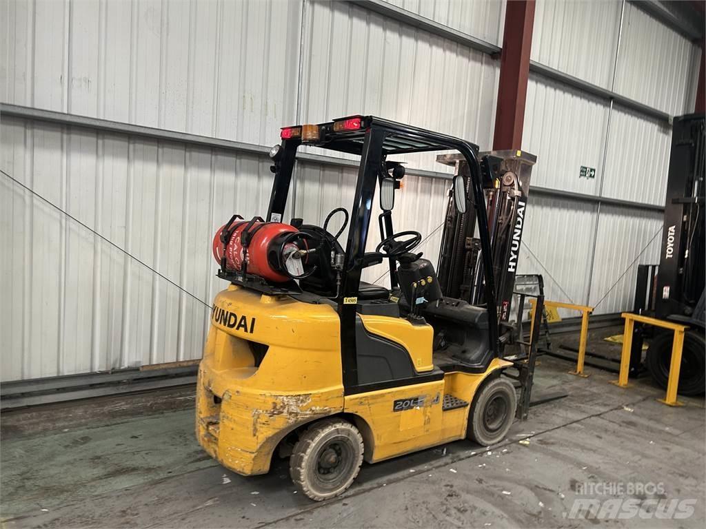 Hyundai 20L-7M LPG gaffeltrucks