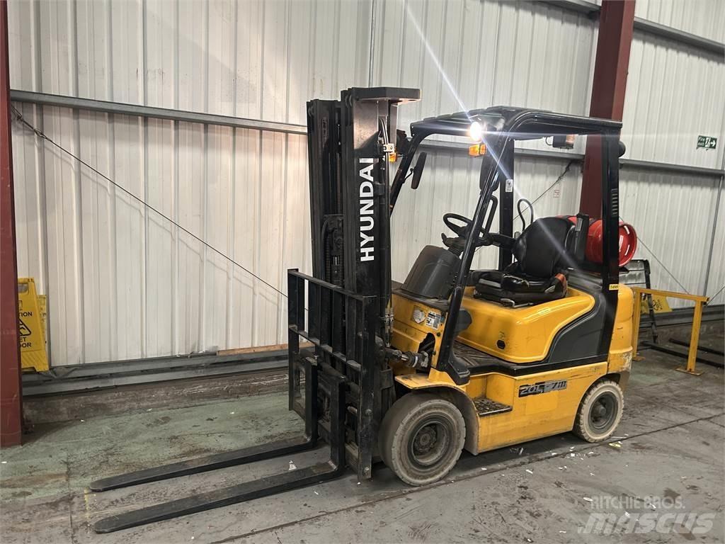 Hyundai 20L-7M LPG gaffeltrucks