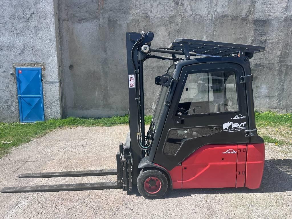 Linde E20L-02 El gaffeltrucks