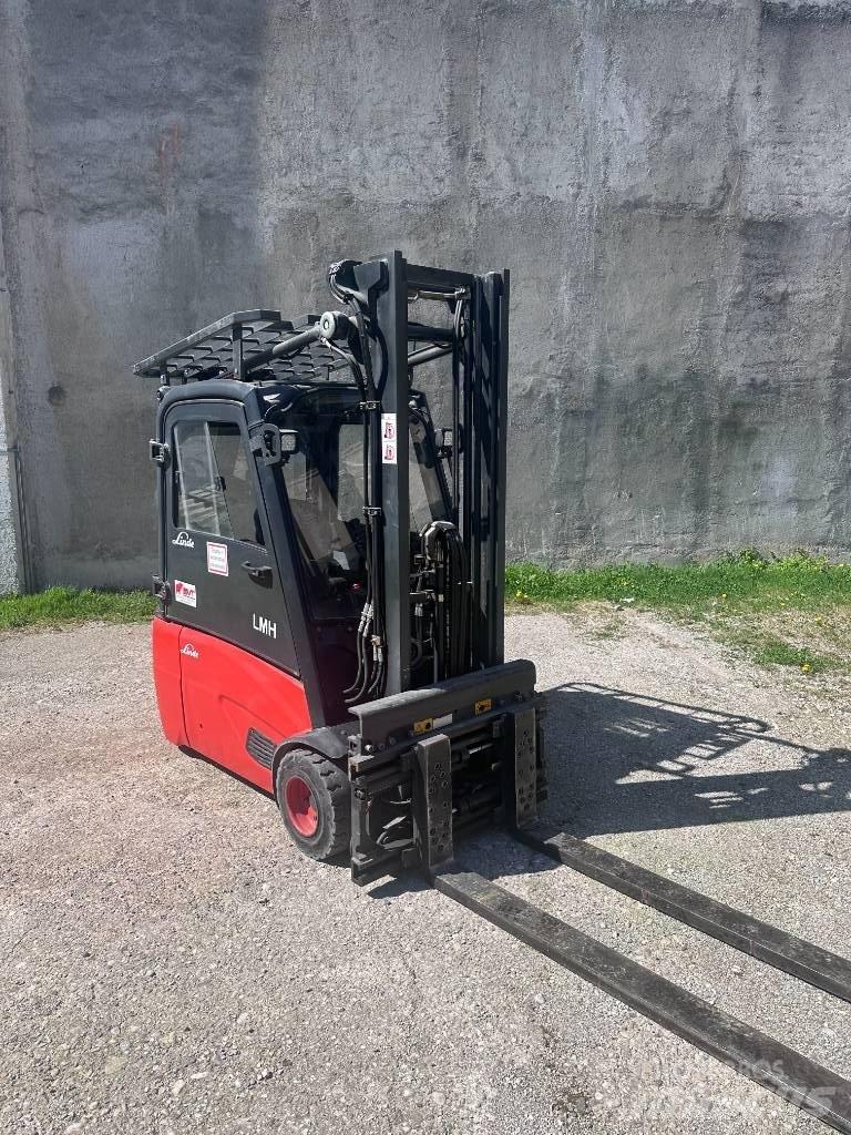 Linde E20L-02 El gaffeltrucks