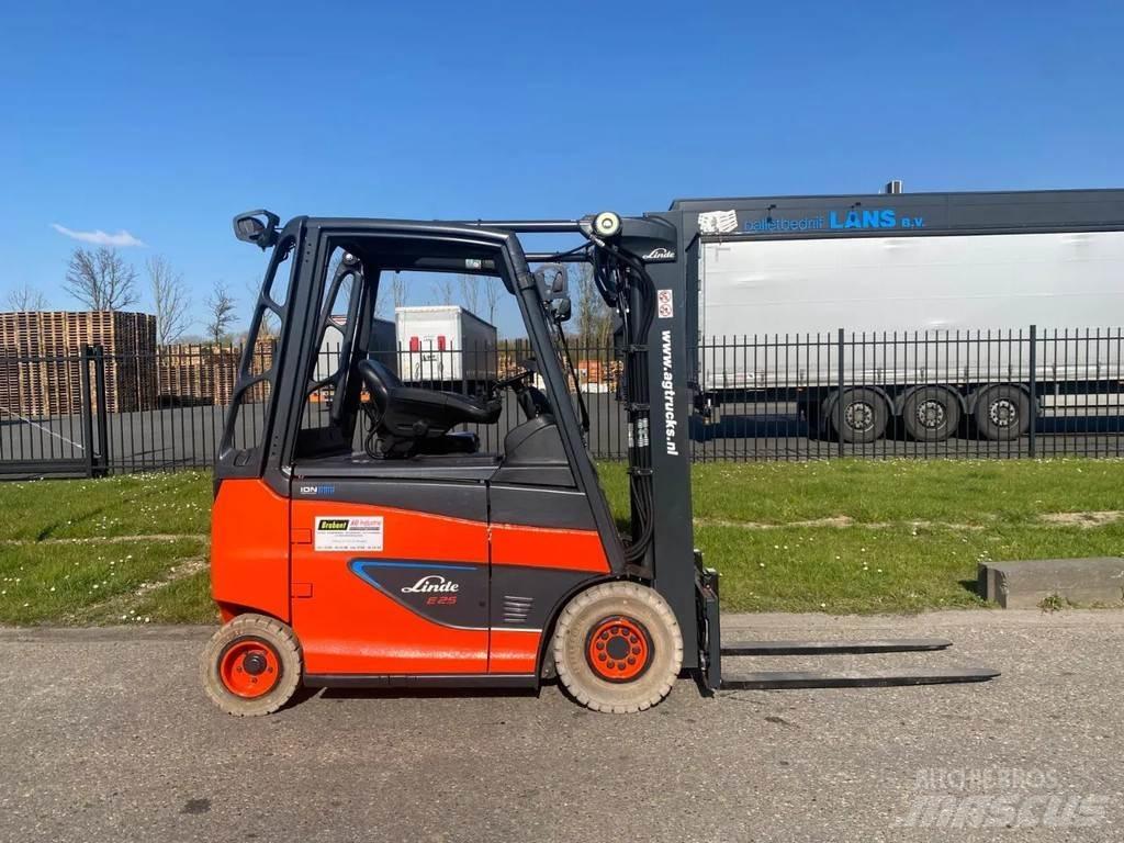 Linde E25H-01/600 El gaffeltrucks