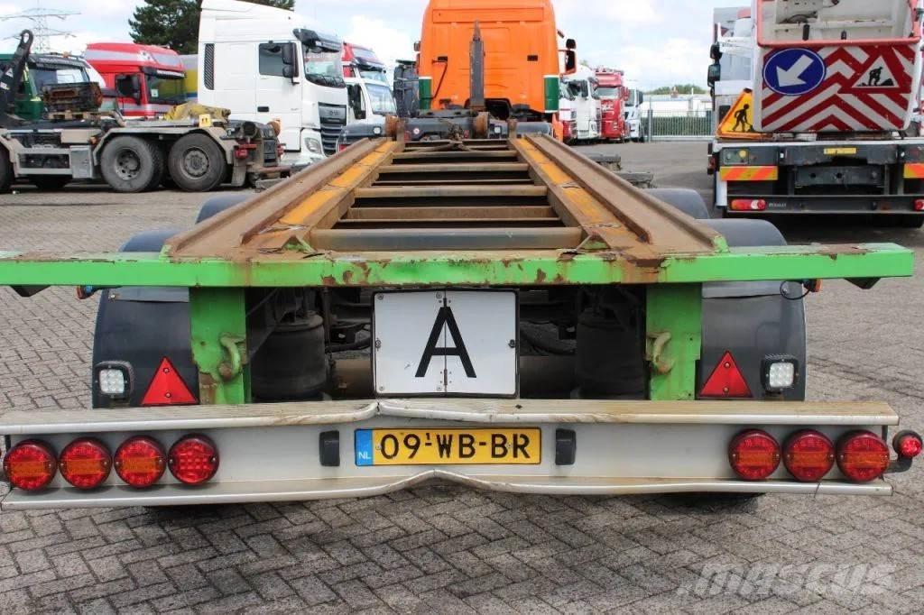 Burg 3X SAF Anhænger med containerramme
