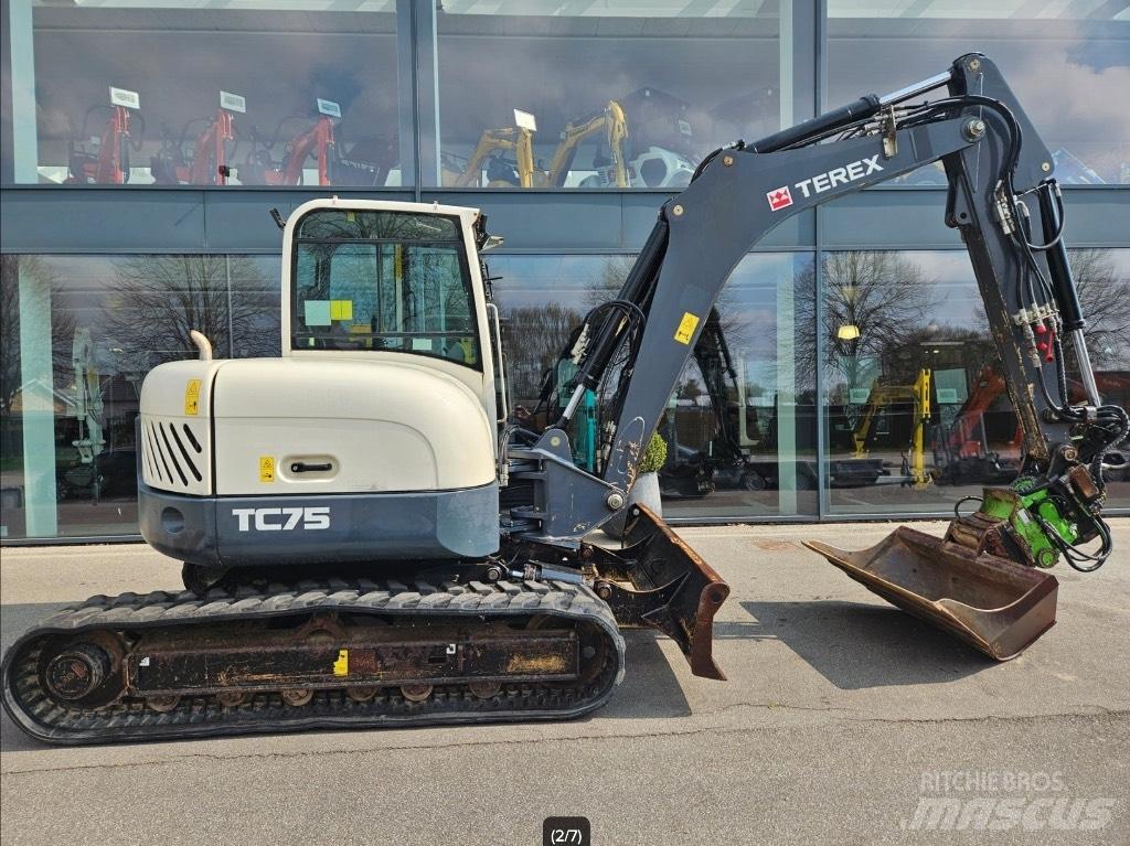 Terex TC 75 Midi-gravemaskiner 7t - 12t