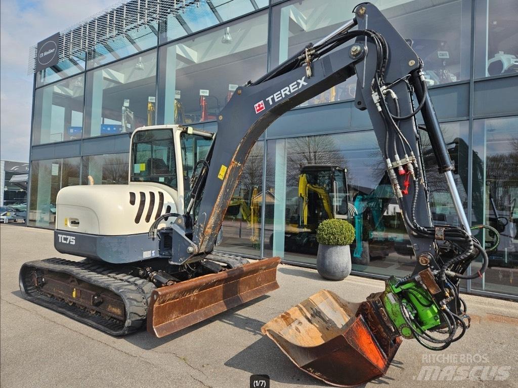 Terex TC 75 Midi-gravemaskiner 7t - 12t
